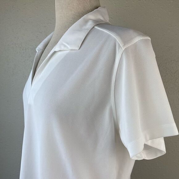 Port Authority Polo Shirts Two for One in Black And White Size XL EUC - Picture 4 of 14